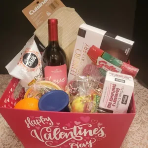 The Love Wine and Cheese Basket